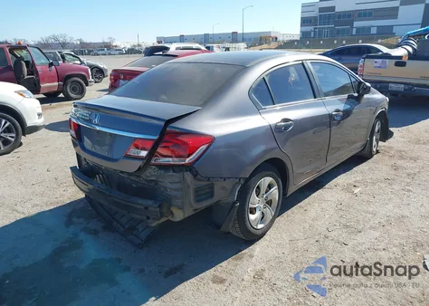 2014 Honda Civic Lx z USA, uszkodzony, nr VIN 19XFB2F52EE083237